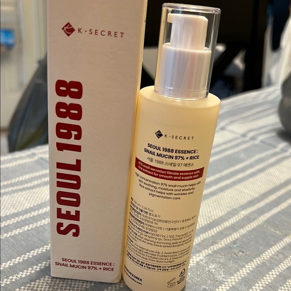 K-Secret Seoul 1988 Essence with Snail Mucin